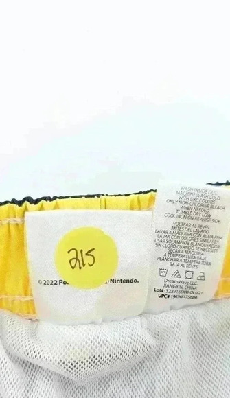Nintendo Pokemon  Vibrant Colored Swim Trunks with Back Pocket Boys 10/12 - Picture 2 of 9